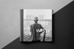 Editorial Design Reise ins Ungewisse Cover