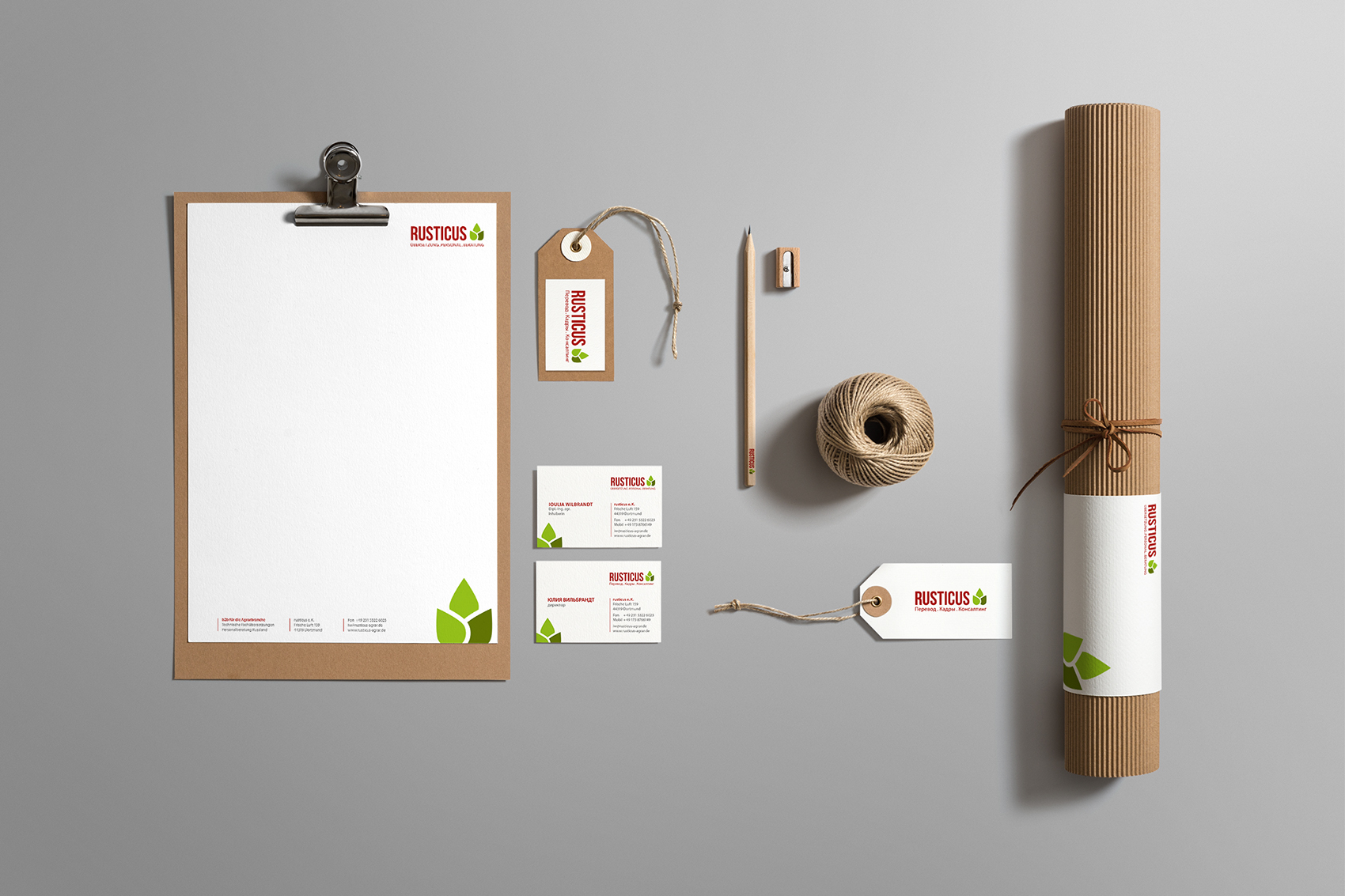 Corporate Design | Rusticus | Britta Knetsch | Designbüro