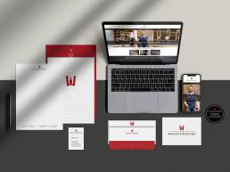 Der Weinschmecker Corporate Design Logo Briefbogen Visitenkarte