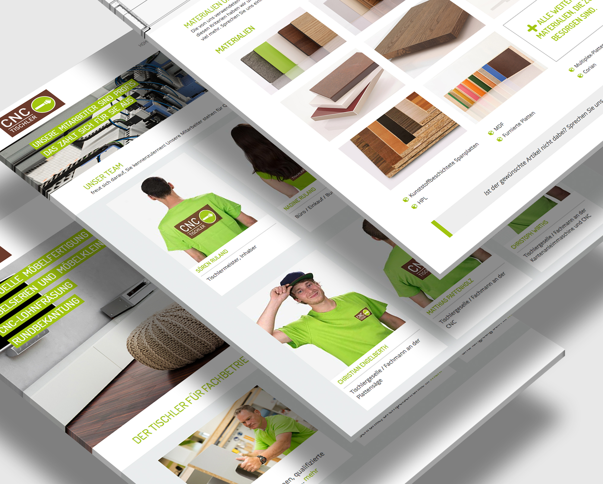 CNC-Tischler Website